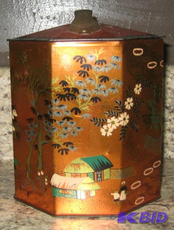 Chinese Tea Tin (English tin)