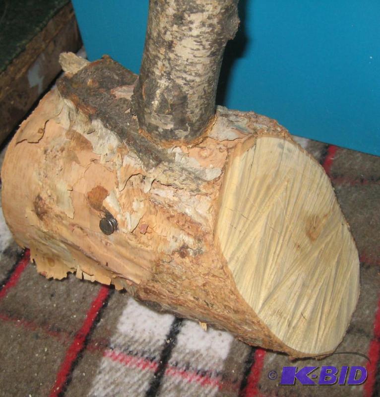 Tree Sledge Hammer (Hammer made from a tree branch)