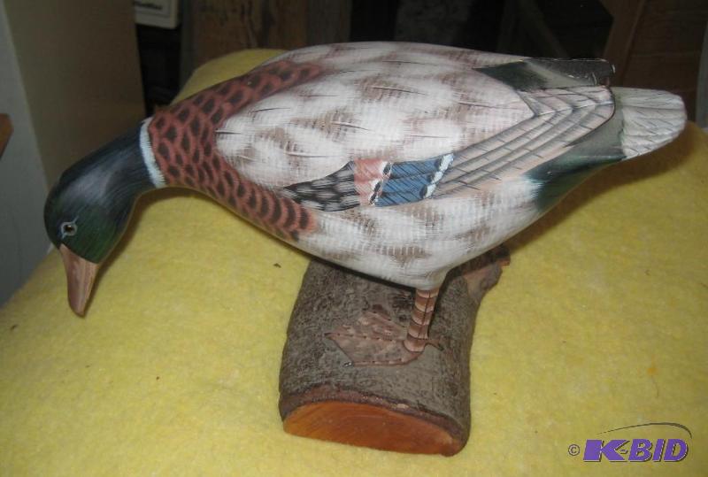 Wood Carved Duck