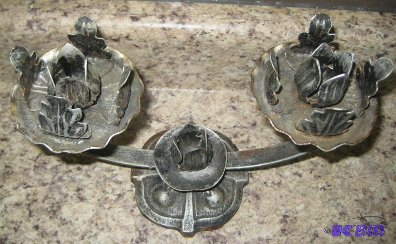 Three Candle Candelabra
