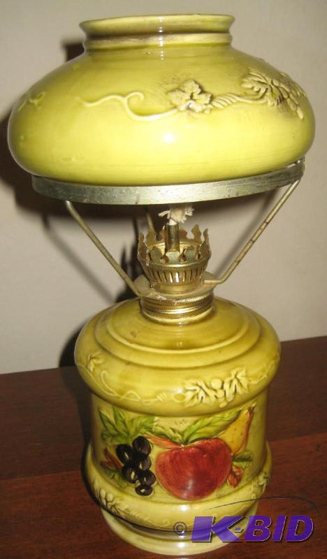 George Lefton Oil Lamp  #4336