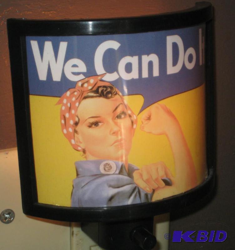 We Can Do It Night Light