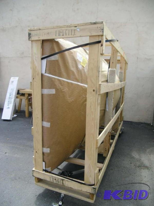 lot 20023 image: Nose Cone Air Foil Aerodynamics Wind Deflector New in Packing Crate