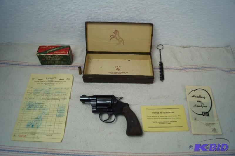 1954 Colt Cobra 38 special 6 shot revolver