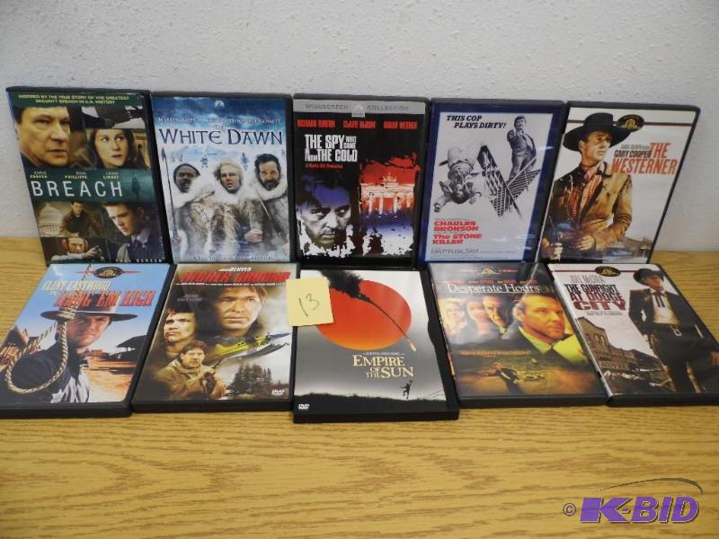 10 DVDs