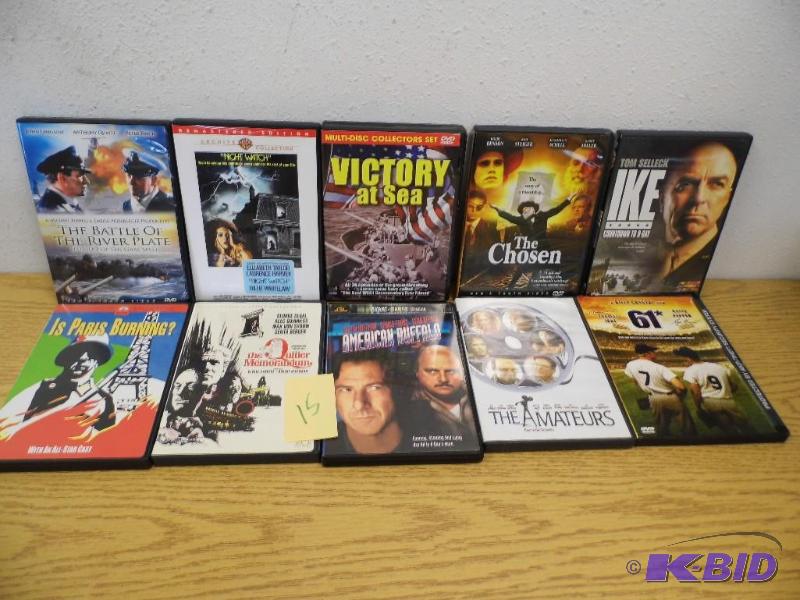 10 DVDs