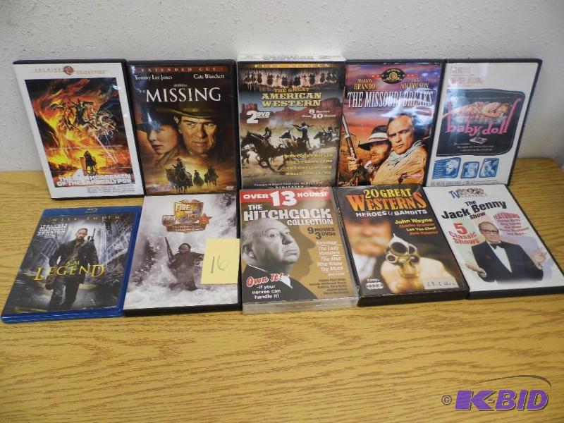 10 DVDs