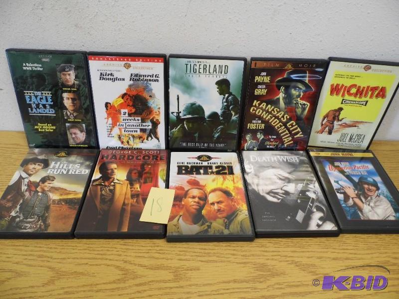 10 DVDs