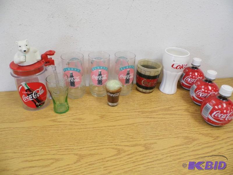 Coke Glasses & Bottles