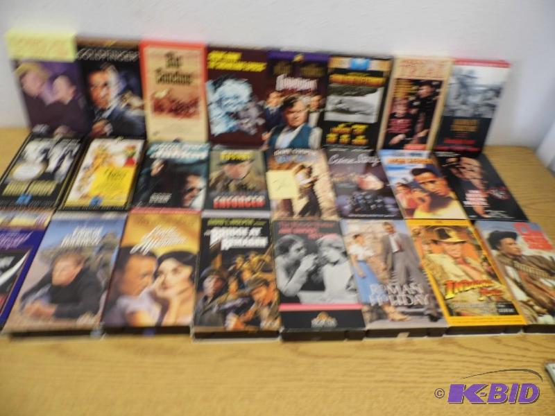 24 VHS Tapes