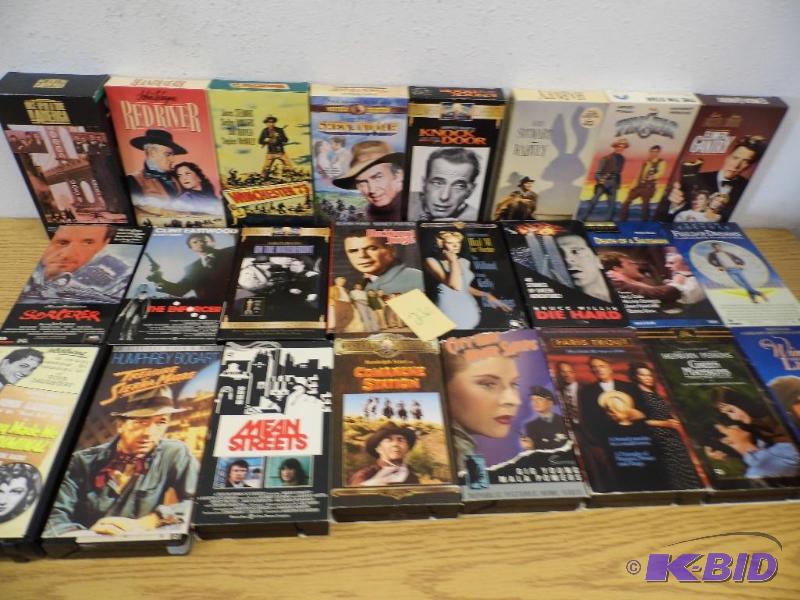 24 VHS Tapes