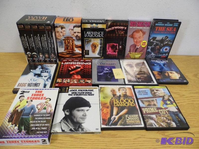 VHS & DVDs