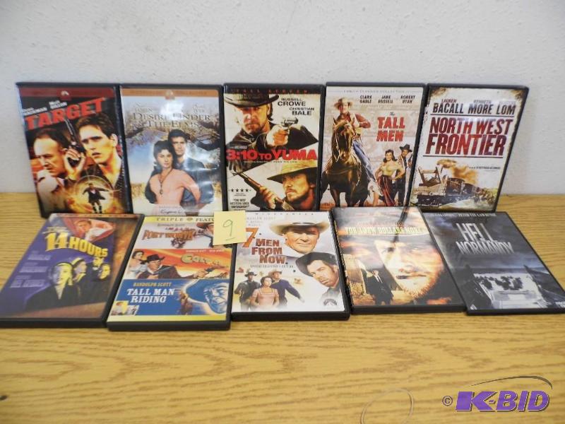 10 DVDs