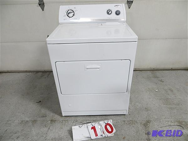 Whirlpool Whirl Gas Dryer. Consignor states i...