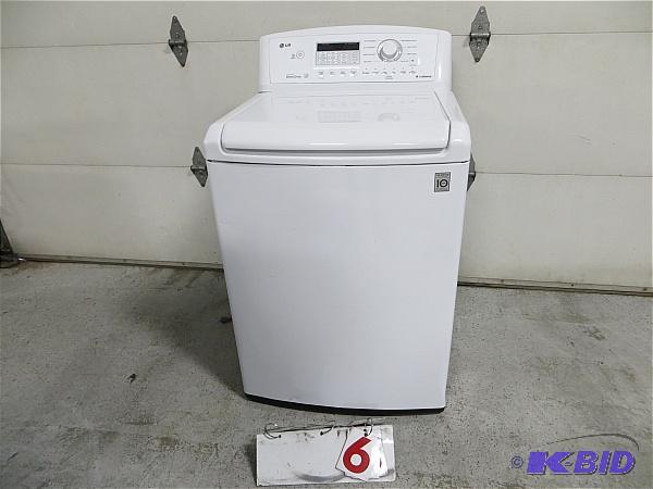 LG WT4870CW White 27&quot Top load Washer wi...