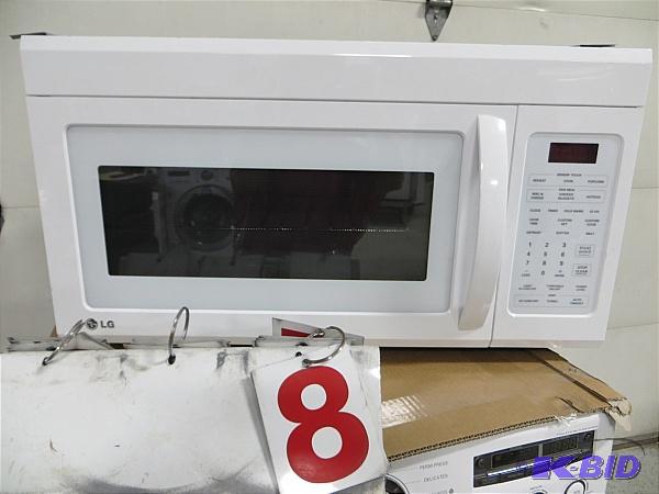 LG LMV1813SW Smooth white 1.8 cu. ft. Over th...