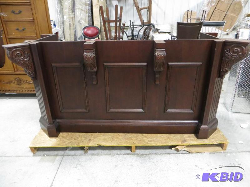 lot 2 image: Bella 94" Home Bar. Measures 94&quotL ...