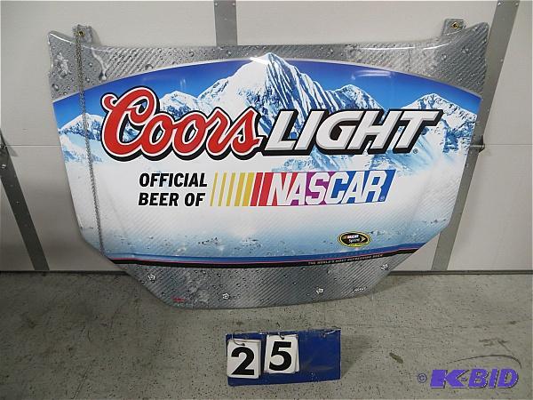 Coors Light Official Beer Of Nascar Beer Coasters Lot Of 4