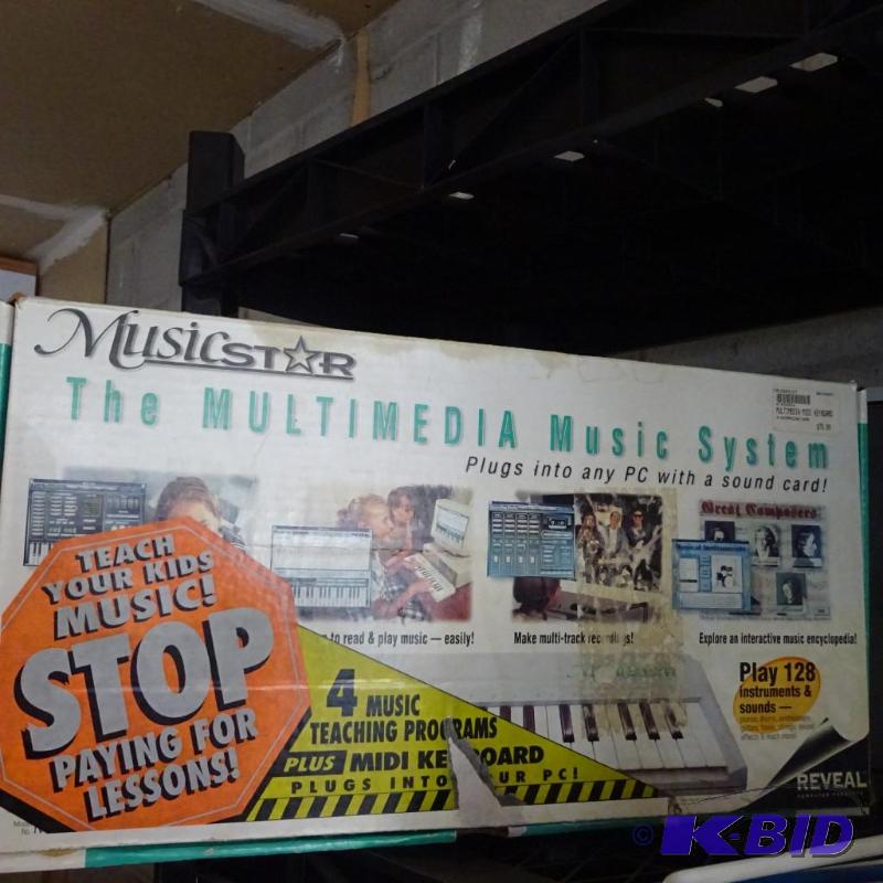 lot 140 image: music stay. Multimedia music system...