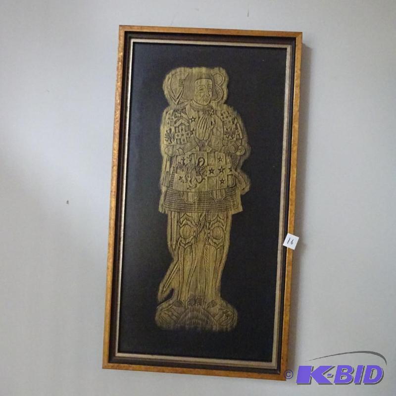 lot 16 image: 17x 32 wall hanging...