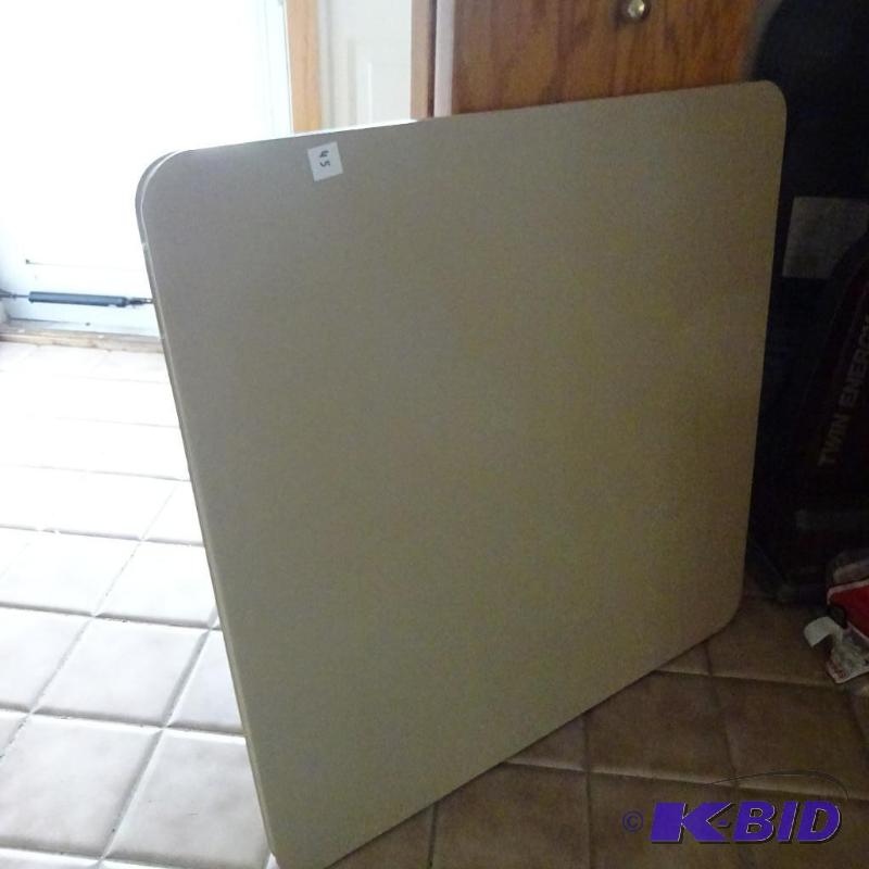 lot 45 image: folding card table...
