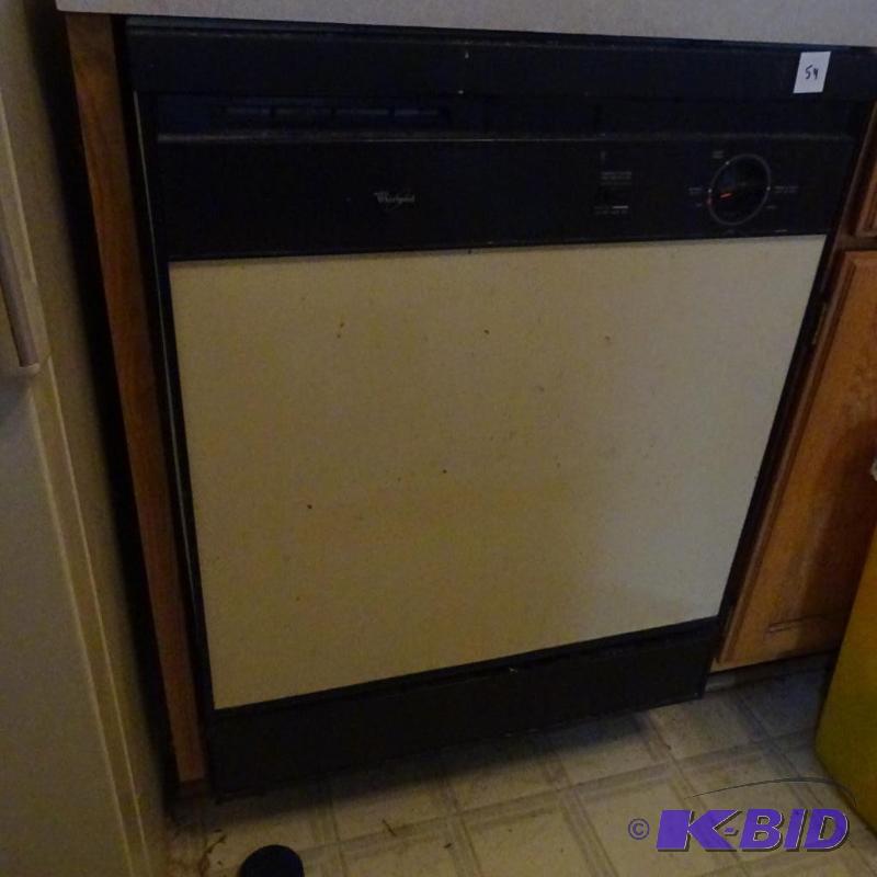 lot 54 image: Whirlpool dishwasher. DU8000X. Buyer must unh...