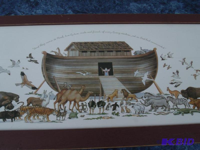 Framed Noahs Ark Print
