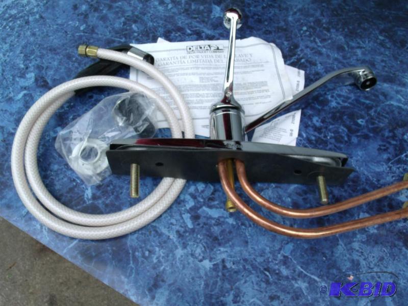 Delta Faucet and Sprayer  Never used