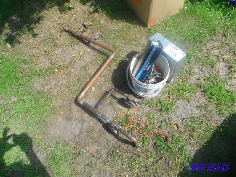 lot 108 image: Lot of Miscellaneous Plumbing, Equipment, and...