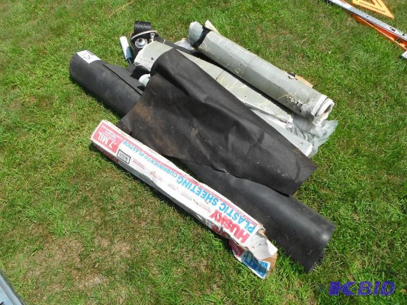 lot 128 image: Lot of (9) items including various plastic sh...