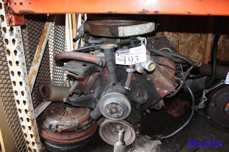 lot 193 image: 6.2 L Chevy Deisel&nbspEngine - Complete. &n...