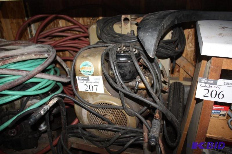 lot 207 image: Hobart 200 amp welder...