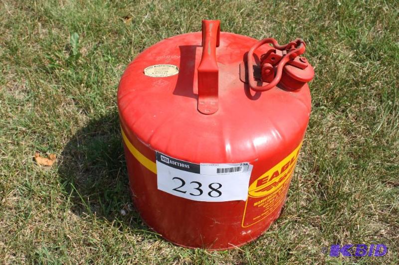 lot 238 image: Eagle brand safety gas can...