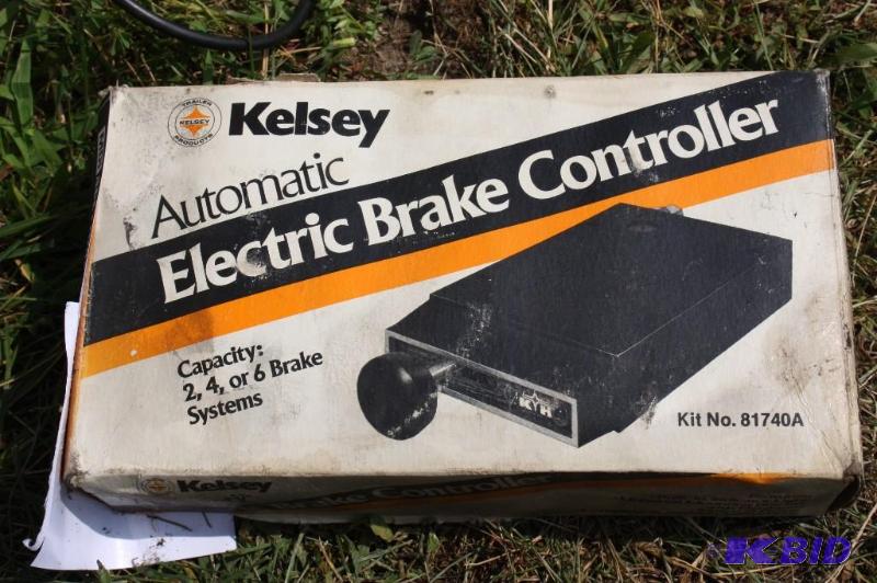 lot 254 image: Kelsey brand electric brake controller, capac...