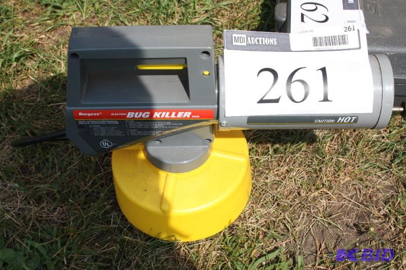 lot 261 image: Burgess brand electric bug killer 960...