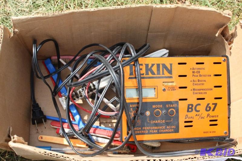 lot 267 image: Tekin brand BC 67 dual acdc power charger...
