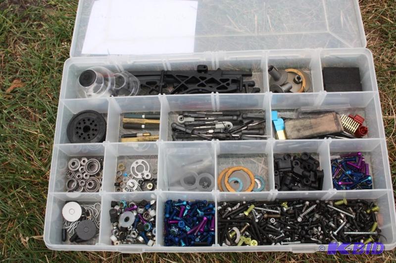 lot 270 image: Miscellaneous&nbspnuts, bolts, tie rod ends ...
