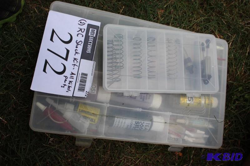 lot 272 image: Lot of (2) RC shock kits and all kinds of par...