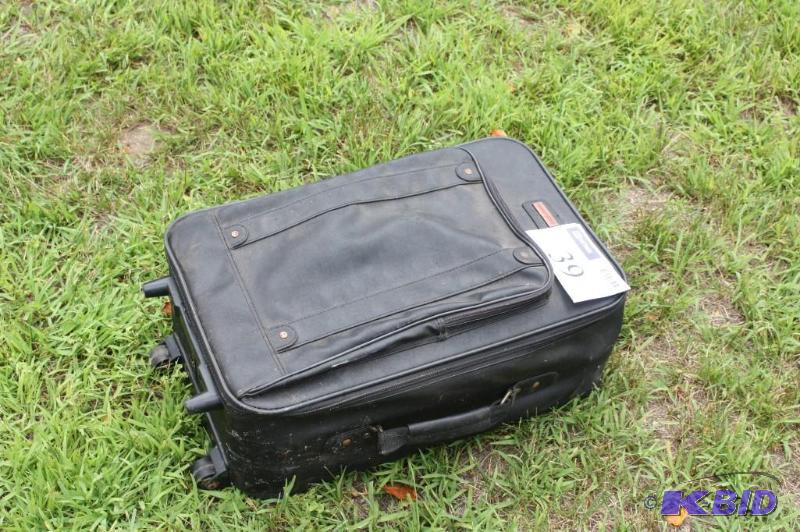 lot 39 image: Suitcase filled with a collection of various ...