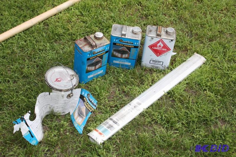 lot 44 image: Lot of (5) items including seam primer, weath...