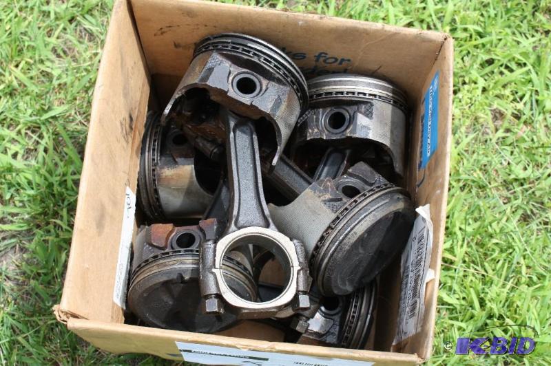 lot 53 image: Lot of (7) Piston Arms for Olds Cutlass...