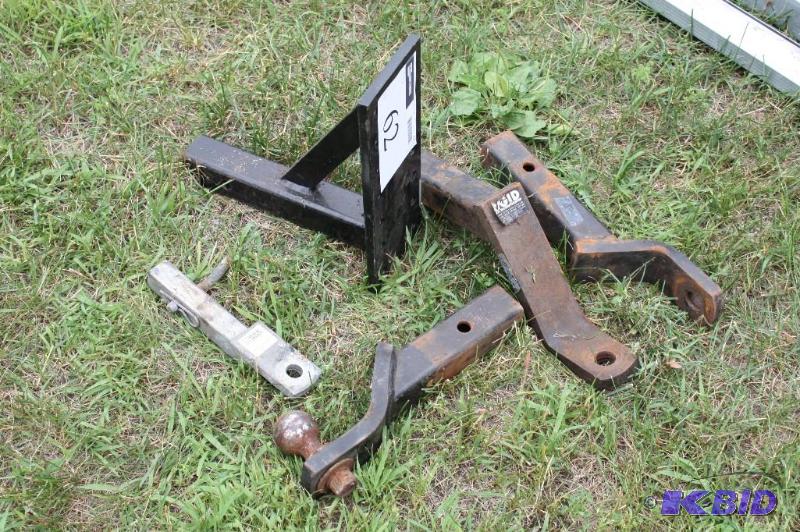 lot 62 image: Lot of (5) Trailer Hitches - Including (3) Hi...