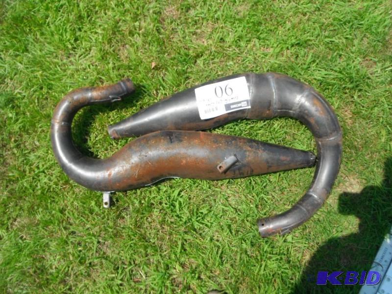 lot 90 image: Lot of (2) exhaust for 670 Rotex&nbspSkidoo...