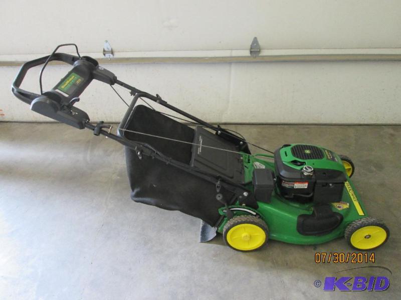 John Deere 21&quot Self-Propelled Mower, Ele...