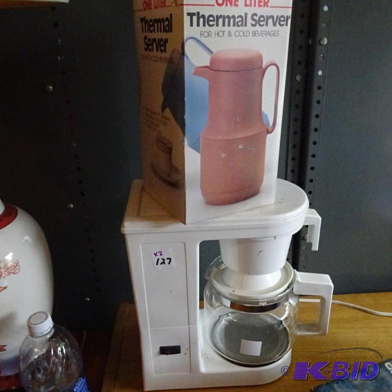 lot 127 image: Coffee Maker with 1 Liter Thermal Server...