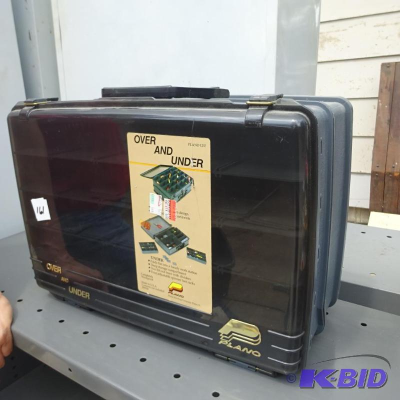 lot 161 image: Plano Over and Under Tackle Box....