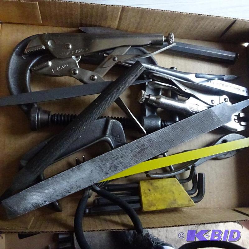 lot 193 image: Misc. Tools and C Clamps...