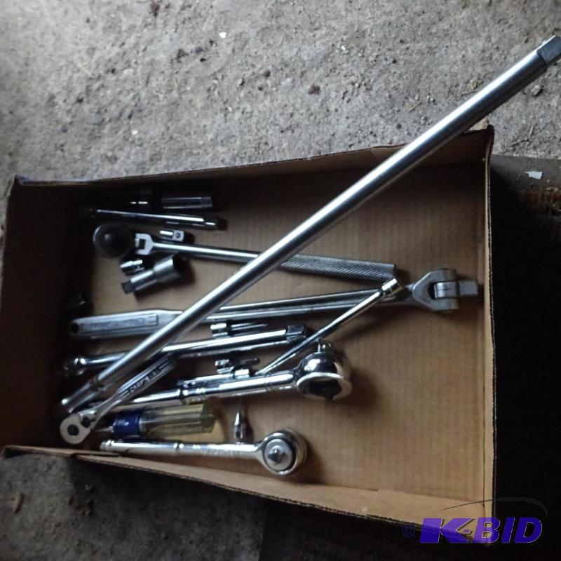 lot 196 image: All Sizes of Ratchets and Extensions...