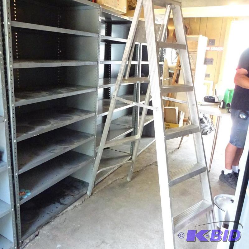 lot 226 image: 6 Aluminum Step Ladder...