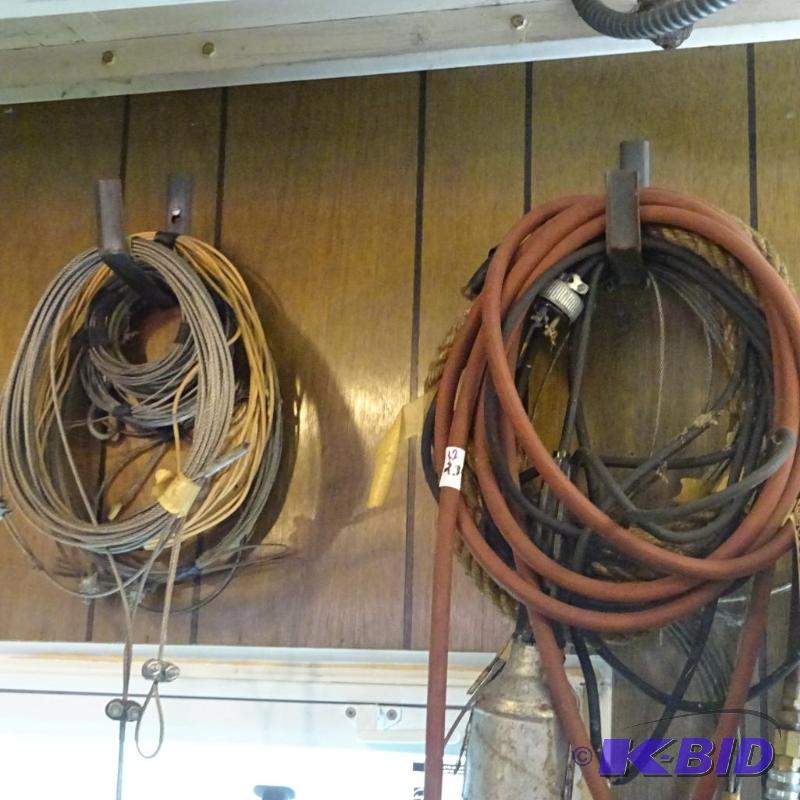 lot 234 image: Air Hose Misc. Cable Trouble Light...